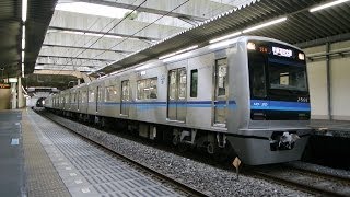 【東洋IGBT-VVVF】北総7500形　到着・発車 (北総線 北国分駅)