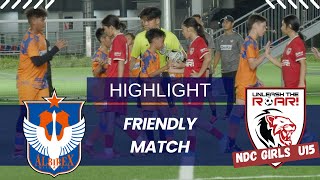 HIGHLIGHTS | Friendly Match | Albirex U13 vs NDC Girls U15 | 19 Apr 2024