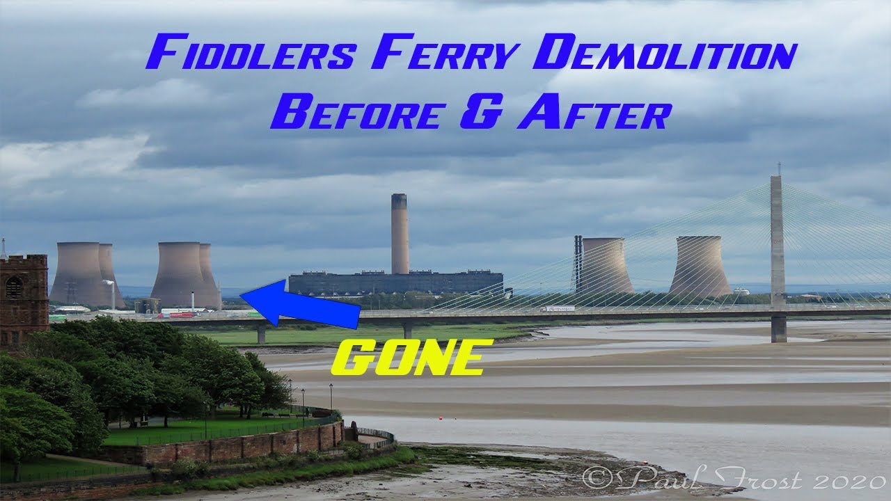 Fiddlers Ferry Demolition, Before And After December 2023 - YouTube