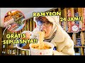 MUKBANG RAMYEON 24 JAM KOREA 🔥 TOKONYA GAK ADA PENJAGA?! 😱 BEBAS AMBIL SEPUASNYA!! 🍜🇰🇷