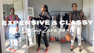 Style Guide: How to look Expensive \u0026 Classy| Styling Zara Pants| Outfit Ideas| South African YouTube