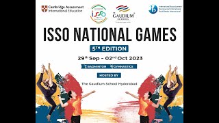 ISSO National Games - Honoring Gymnastics and Badminton Excellence 2023