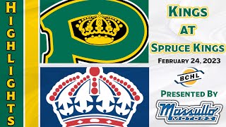 Massullo Motors Highlights | Kings at Spruce Kings | Feb 24, 2023