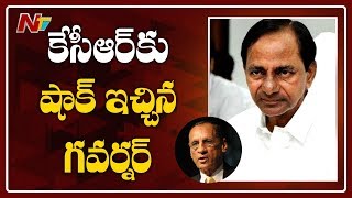 కేసీఆర్ కు షాక్ ఇచ్చిన గవర్నర్ నరసింహన్ | Telangana Municipal Act Bill 2019 | NTV