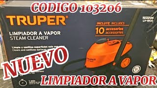 Limpiador a vapor Truper modelo nuevo código 103206