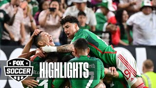 Mexico vs. Jamaica Highlights | CONCACAF Gold Cup