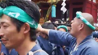 浅草　三社祭　東２番　浅草馬一　町内神輿連合渡御　２０１６．５．１４　Sanja matsuri Asakusa Tokyo Japan