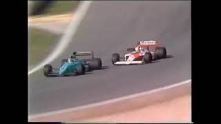 F1 GP Portugal 1988 Ivan Capelli vs Ayrton Senna