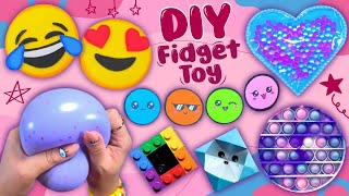 7 DIY Super Fidget Toys - Viral TikTok Fidget Videos - Amazing Pop It Ideas - Easy Antistress Toys