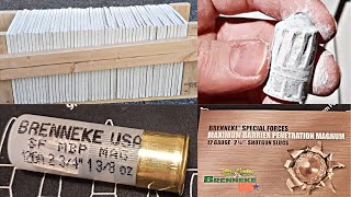 12 Gauge Brenneke Maximum Barrier Penetration Slug vs Drywall/Sheetrock