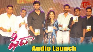Fidaa Movie Audio Launch | Varun Tej, Sai Pallavi, Sekhar Kammula