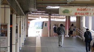 185系　団臨 満喫夏休み 首都圏ぐるり旅　武蔵浦和駅　通過