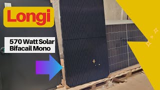 Longi 570 Watt  Bifacail Mono Solar Panels ( World  Power Engineering )