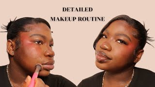 DETAILED MAKEUP ROUTINE (No Foundation Full Face)