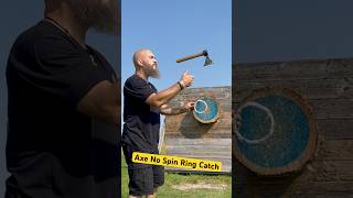 World Champion Axe \u0026 Knife Thrower Tries Impossible Ring Throw!