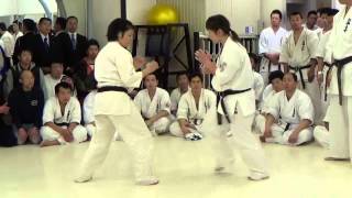 【新極真会】2013年昇段審査 佐次美裕 1/2 SHINKYOKUSHINKAI KARATE Dan Test