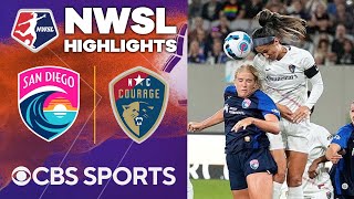 San Diego Wave  vs. North Carolina Courage: Extended Highlights | NWSL | CBS Sports Attacking Third
