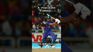 10 Best Cricketers Who Scored Most ODI Runs In The World | #cricket #india #australia #srilanka