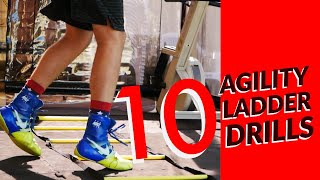 10 Agility Ladder Drills