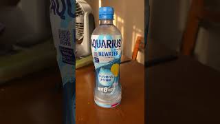 #Aquarius#Newater#糖質ゼロカロリーセロ#新発売#思ったより甘くない。