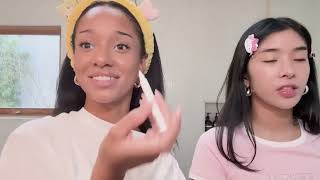 KATSEYE Manon & Sophia Make up + beauty by VOGUE