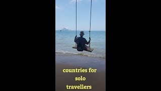 What are good countries to travel alone? 8 tips
