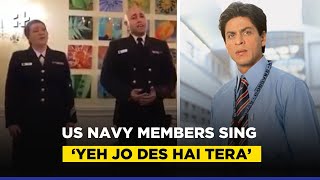 Viral Video: US Navy Members Sing 'Yeh Jo Des Hai Tera' From Swades Movie