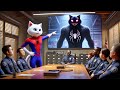 Spider Cat Policeman Avenges His Wife😿💑#cat #ai #catlover #catvideos #cutecat #aicat