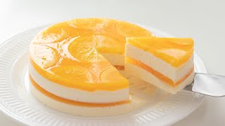 No-Bake Orange Cheesecake＊Eggless Recipe｜HidaMari Cooking