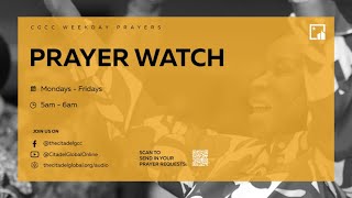 Join us for Thursday morning prayers!!! w/ Elder Bode Adekanye