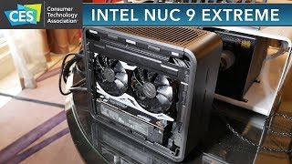 CES 2020: Intel NUC 9 Extreme (Ghost Canyon) hands-on at EVGA