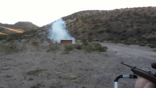 A lot of Kick ass Exploding Targets ATX-1 shot with Ruger 10/22