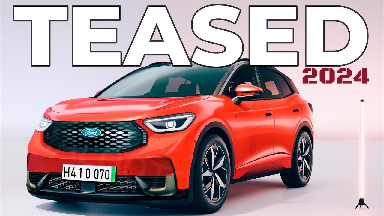 New 2024 Ford Electric CROSSOVER Mid-Size SUV TEASED Ahead Of 2023 ...