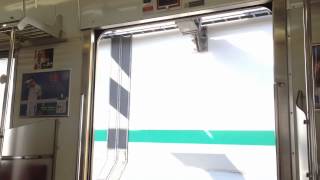 JR東日本武蔵野線205系0番台ドア開閉