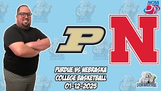 Purdue vs Nebraska 1/12/25 Free College Basketball Picks and Predictions | NCAAB Picks