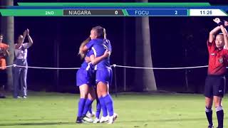 @FGCU_WSoccer beats Niagara 3-0 and take a 3-0 start to the season!