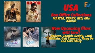Vivek Pothagoni: USA Box Office Collections | MASTER | KRACK | RED | Telugu movies