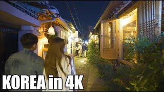 【4K HDR】Recommend a hot place date place in Ikseon-dong, Jongno-gu, Seoul!!!! Online trip. ASMR.