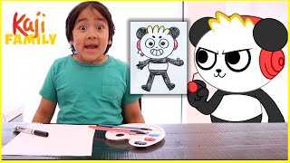 Learn to Draw with Fun Kids Art Projects to do at home for kids!!!