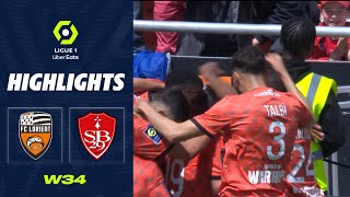 FC LORIENT - STADE BRESTOIS 29 (2 - 1) - Highlights - (FCL - SB29) / 2022-2023