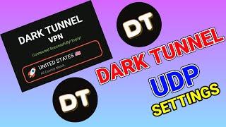 How to setup Dark Tunnel VPN with UDP settings for secure online browsing