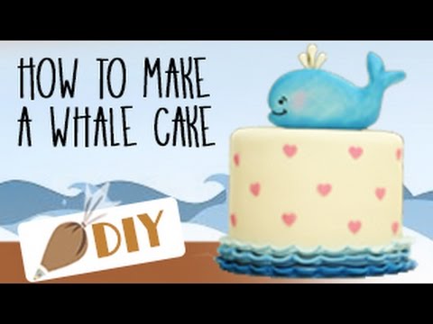 HOW TO MAKE a Whale Cake DIY#3 HOW TO MAKE a Whale Cake DIY#3