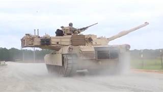 M1A1-SA Abrams tanks most lethal land warfare