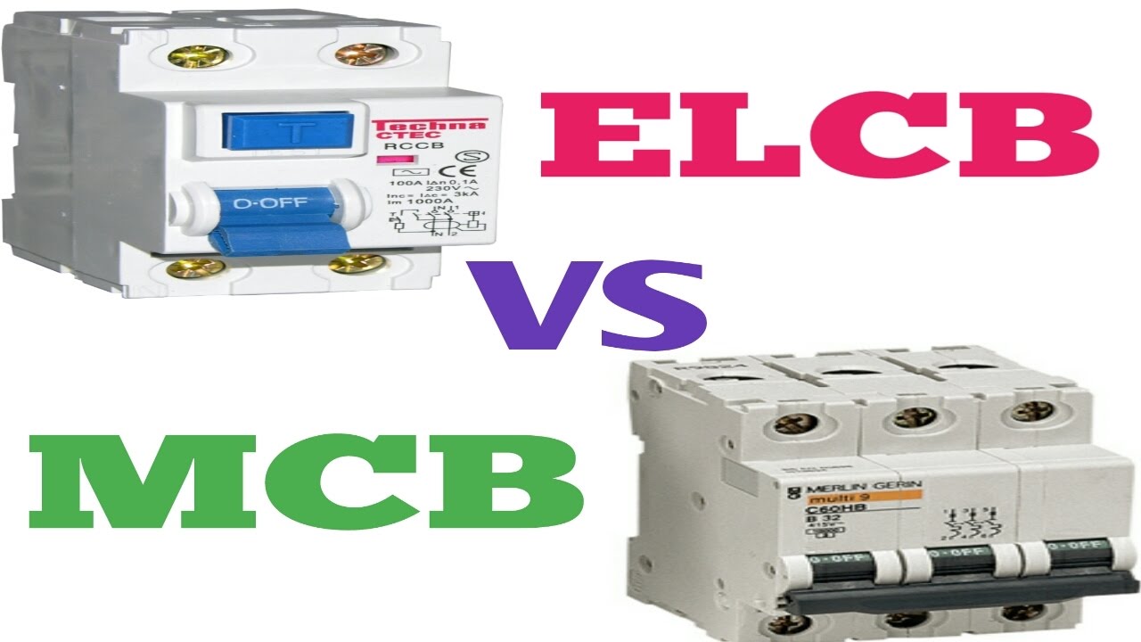 Difference Between Mcb Mccb Elcb And Rcd Circuit Breakers 59 Off