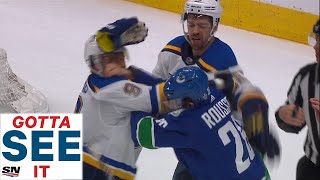 GOTTA SEE IT: Antoine Roussel Mauls Sammy Blais In One-Sided Fight
