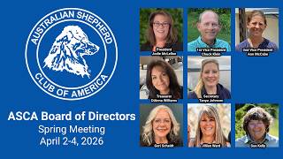 2026 ASCA Board of Directors Spring Meeting