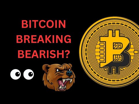 BITCOIN BEARISH BREAKS?? BTC SUPPORT LEVELS TO WATCH!