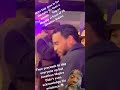 Michael Ealy bear hugs Meagan Good in front of Jonathan Majors #jonathanmajors