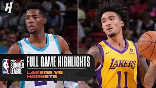 Los Angeles Lakers vs Charlotte Hornets - Full Game Highlights | July 9, 2023 NBA Summer League