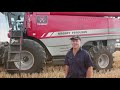 massey ferguson mf 9500 series combine australian demonstrations part 3. 2012